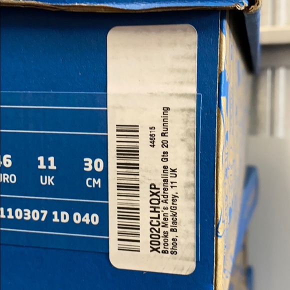 BROOKS ADRENALINE GTS 20 MENS RUNNING SNEAKER - Picture 11 of 16